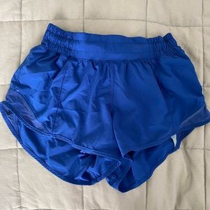 Royal blue Lulu lemon shorts. Size 2.